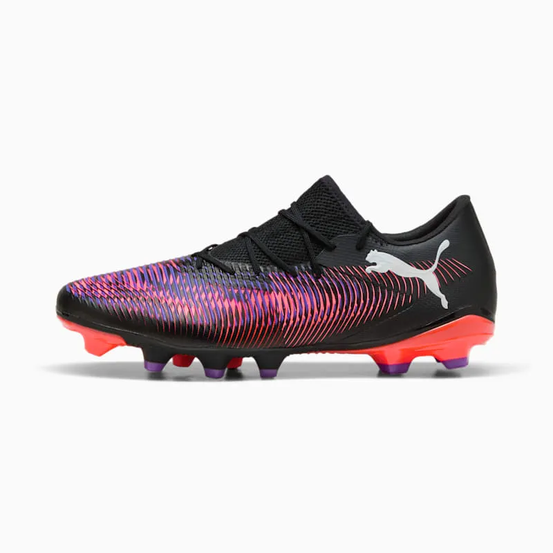 Puma Future 8 Match Low FG/AG Black White Glowing Red (108372-01)