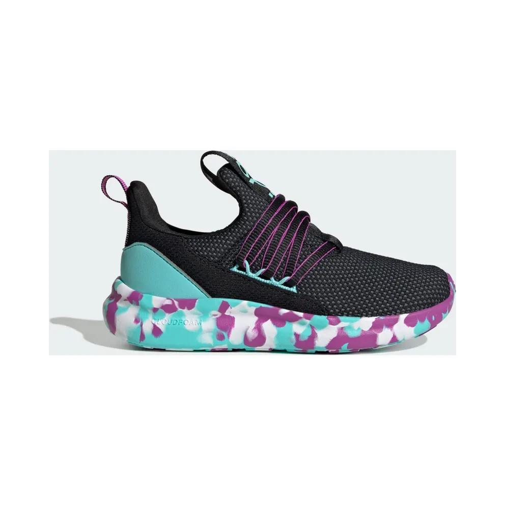 adidas Lite Racer Adapt 7.0 Black Purple Burst Aqua (JS2291)