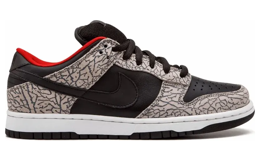 Nike x Supreme SB Dunk Low Pro Sneakers – Schwarz (307385)