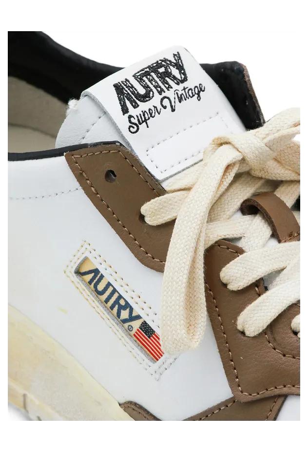 Autry Super Vintage Leather “White/Brown” (AVLM SV60) (2)