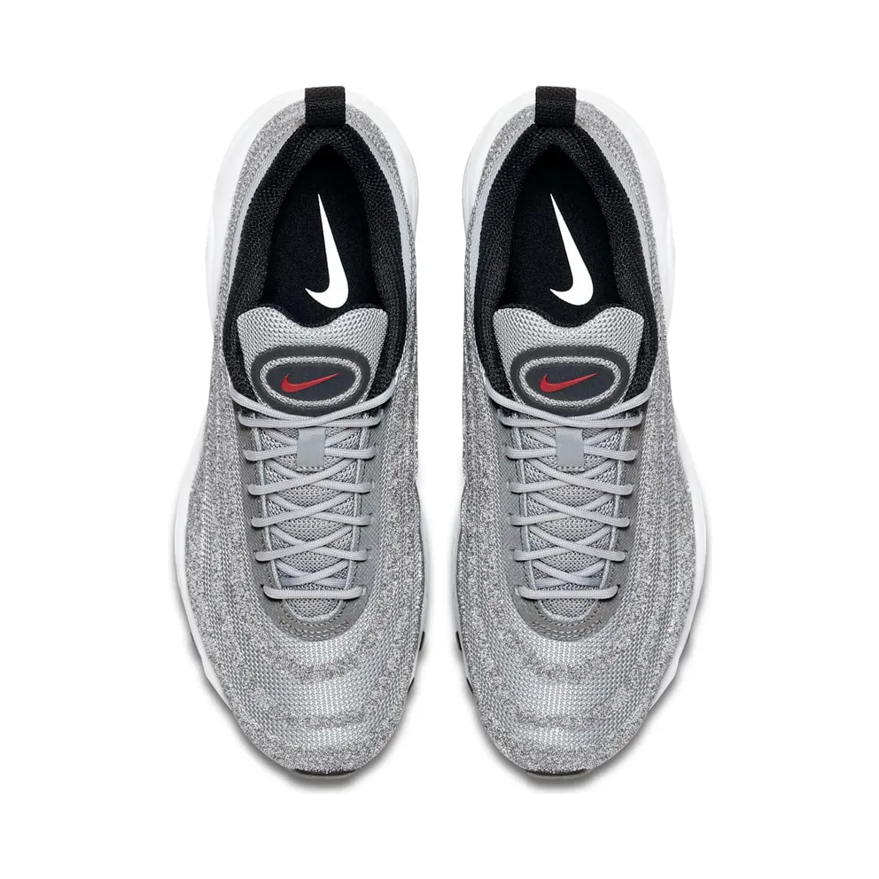 Nike Air Max 97 LX Swarovski Silver Bullet (W) Metallic Silver/Varsity Red-White-Black (927508-002)