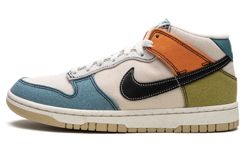 Nike Dunk Mid “Pale Ivory / Multicolor” (DV0830-100)