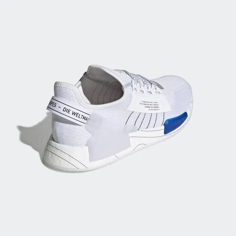 adidas NMD_R1 V2 Cloud White / Core Black / Bold Blue (GX0544)