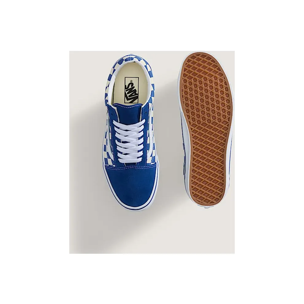 Vans Old Skool Blue Checkerboard Blue/White (VN0A38G1P0U)