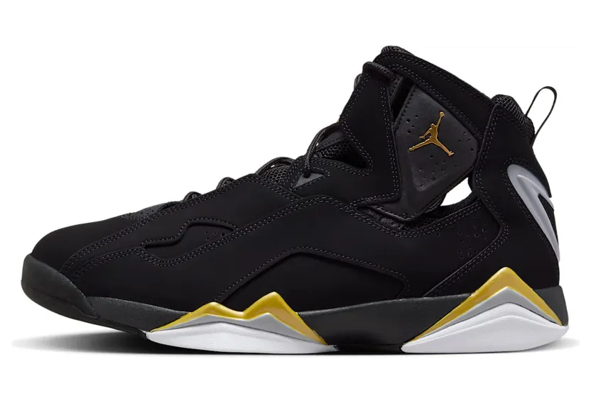 Jordan True Flight Black Metallic Gold (342964-070)
