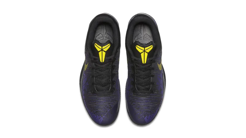 Nike Mamba Rage Lakers Away Black/Court Purple-Tour Yellow (908972-024)