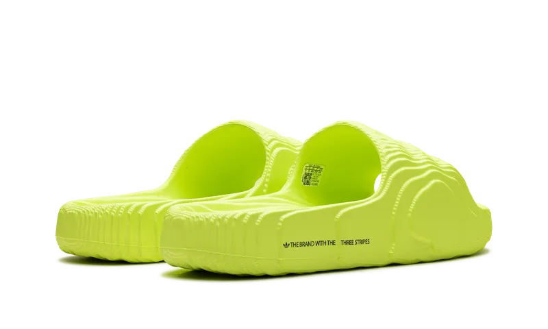 Adidas Adilette 22 Slides “Solar Yellow” (HP6523)