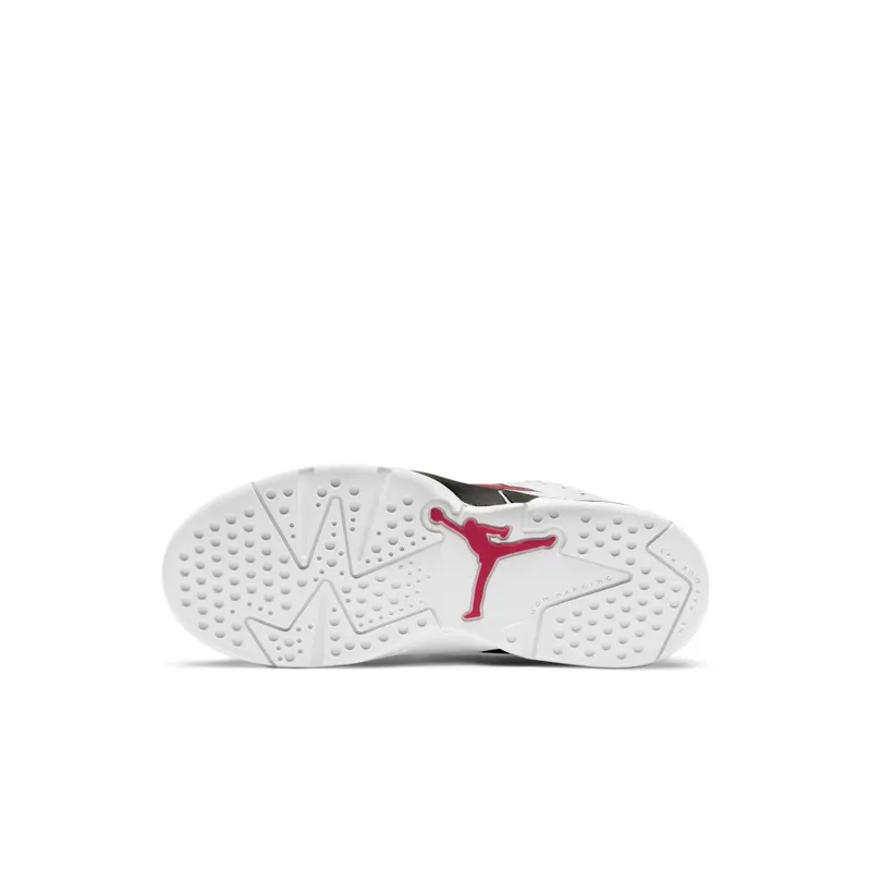 Jordan 6 Retro Carmine 2021 (PS) White/Black-Carmine (384666-106)