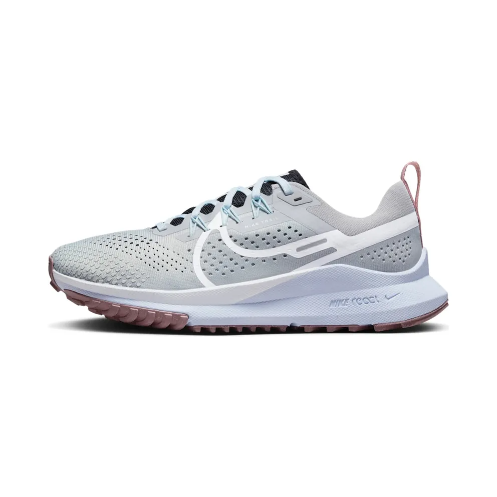 Nike React Pegasus Trail 4 Light Smoke Grey Black Glacier Blue White (DJ6159-005)
