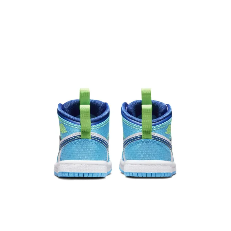 Jordan 1 Mid Powder Blue Racer Blue (TD) (DA8013-400)