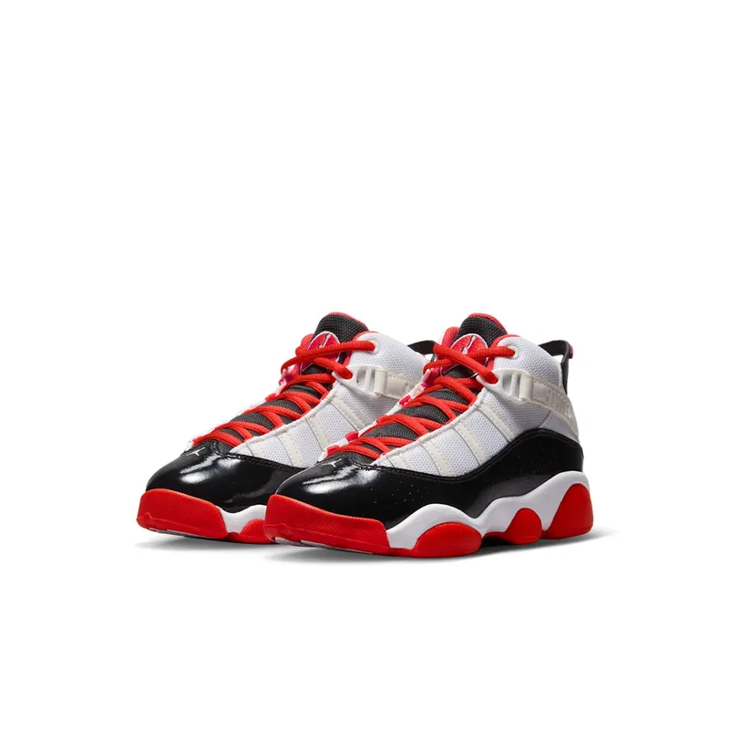 Jordan 6 Rings White Black Sail Team Orange (DV1343-108)