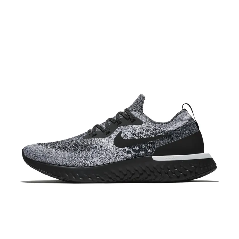 Nike Epic React Flyknit Cookies & Cream Black/Black-White (AQ0067-011)