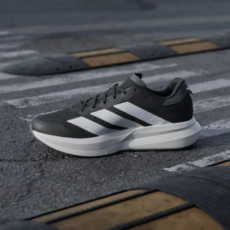 Adidas Duramo Speed 2 Running Shoes Core Black / Cloud White / Grey Five (IH8201)