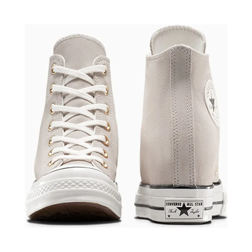 Converse Chuck 70 Wedge Platform Suede Warm Clay/Egret/Black (A13833C)