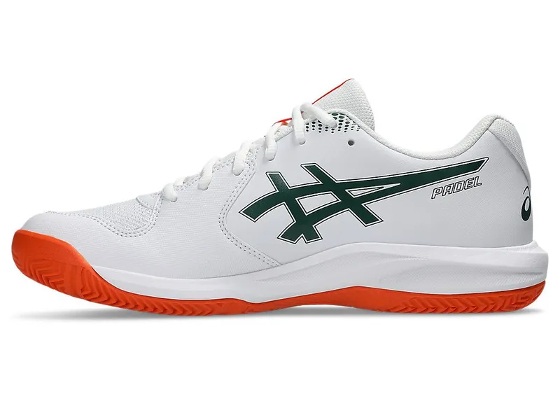 ASICS GEL-DEDICATE 9 PADEL “White / Jewel Green” (1041A546-100)