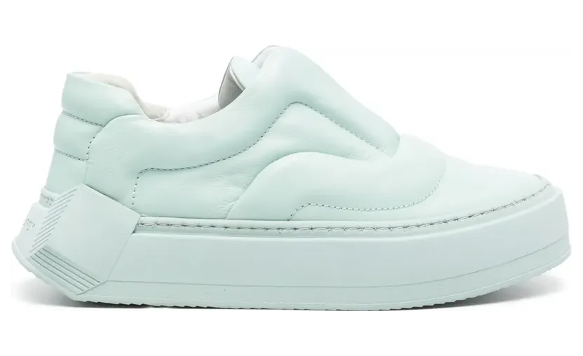 Pierre Hardy Skate Cubix leren sneakers – Groen (AAS01)