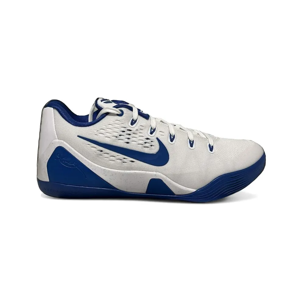 Nike Kobe 9 EM Low Protro Kentucky Wildcats PE White (HV57331814661)