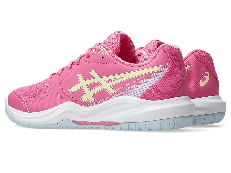 ASICS GEL-DEDICATE 9 GS “Dragon Fruit / Soft Yellow” (1044A085-700)