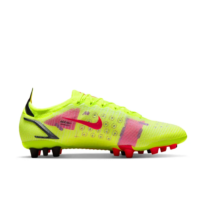 Nike Mercurial Vapor 14 Elite AG Volt Black Bright Crimson (CZ8717-760)