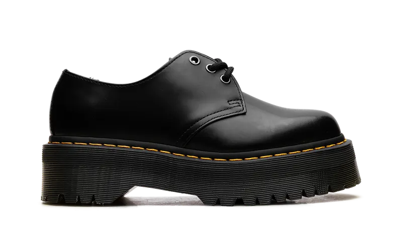 Dr Martens 1461 Quad Polished Smooth Leather Derby “Black” (25567001)