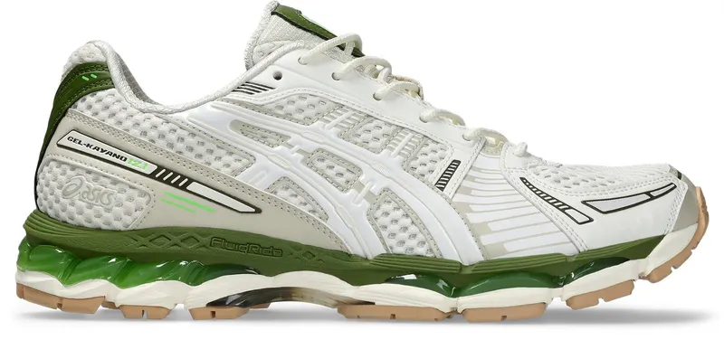 atmos geeft de ASICS GEL-Kayano 12.1 een gifgroene zool (1203B092-100)