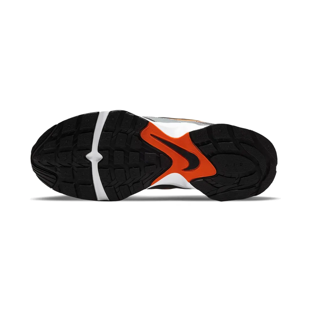 Nike Air Heights “Gunsmoke / Metallic Cool Grey / Total Orange / Black” (AT4522-004)