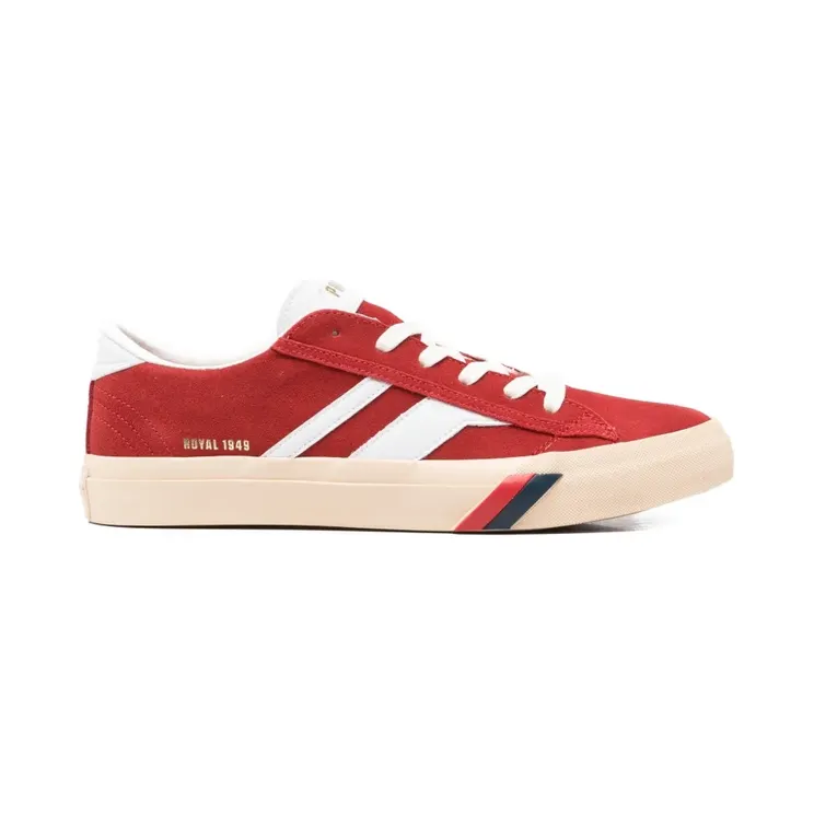 Pro Keds Pro-Keds Royal Classic gestreepte low-top “Red” (RC226SLMSL)