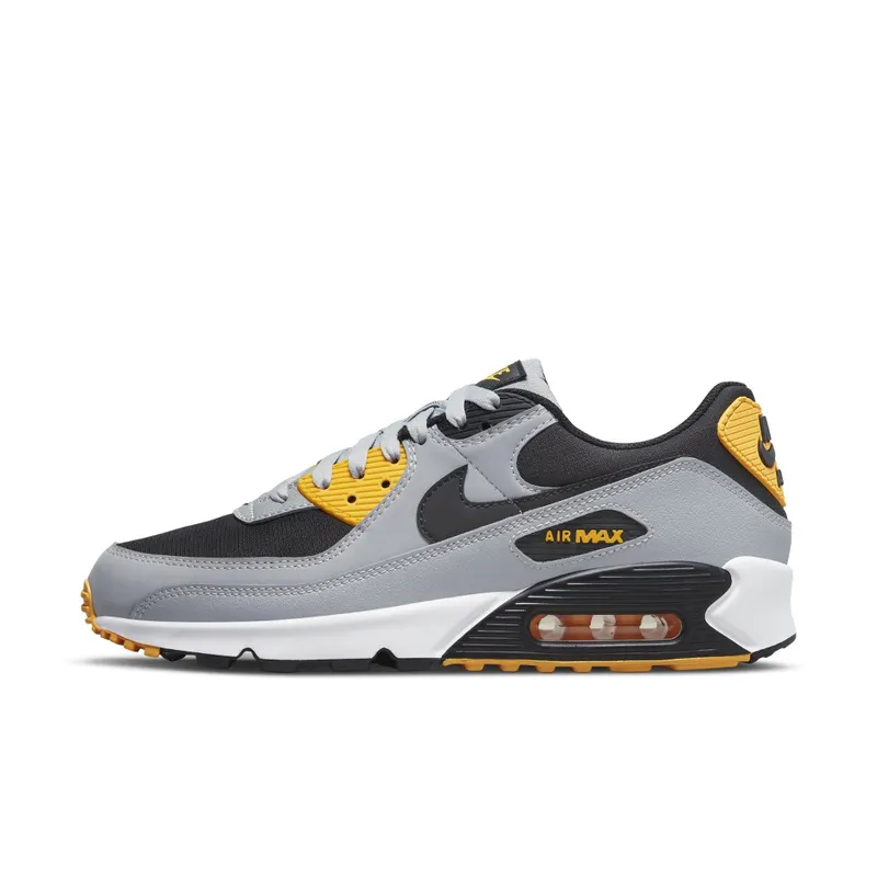 Nike Air Max 90 Grey Black University Gold (DH4619-003)