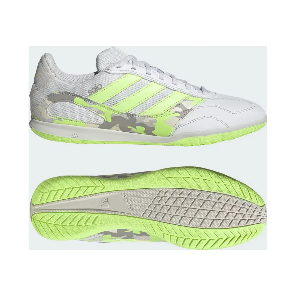 adidas Super Sala III Indoor Football Boots “Crystal White / Hi-Res Yellow / Off White” (KJ6597)