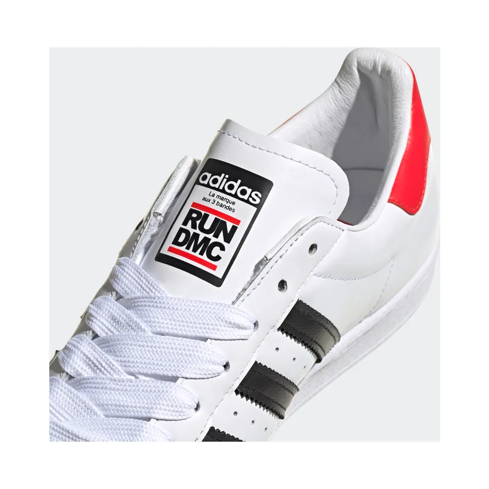 adidas Superstar Run-DMC Cloud White / Core Black / Hi-Res Red (FX7616)