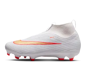 Nike Jr. Mercurial Superfly 11 Academy ‘ Multi-Ground High-Top “White/Bright Crimson/Blur” (IU1783-100)