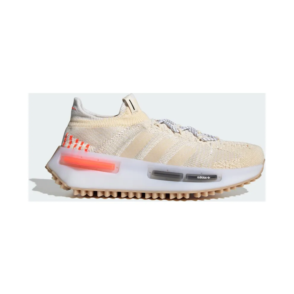 Adidas NMD_S1 Wonder White / Wonder White / Solar Red (IE2079)