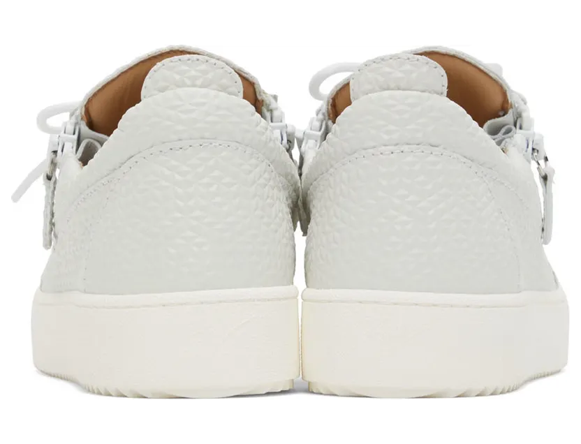 Giuseppe Zanotti White Leather Sneakers (RU20011-92940) (2)