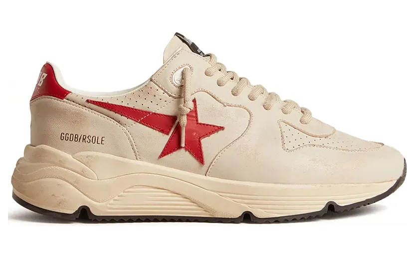 Golden Goose Running Sole low-top sneakers – Beige (GMF00126F006038)