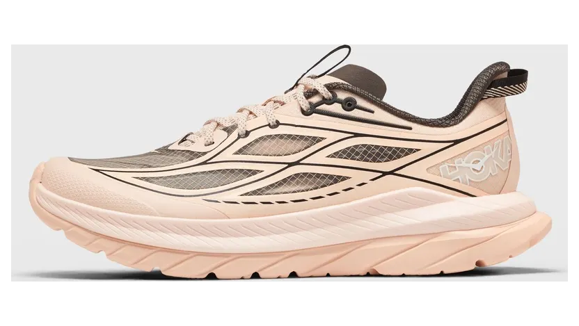 Hoka One Mach Remastered Tangerine Glow Asphalt Grey
