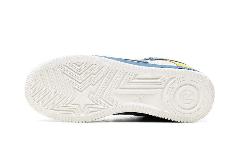 Bape Sta “Nostalgic Blue / Yellow” (1I80191006)