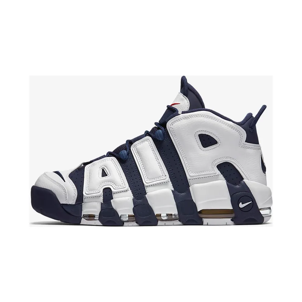 Nike Air More Uptempo Olympic (2020) White/Metallic Gold-University Red-Midnight Navy (414962-104)