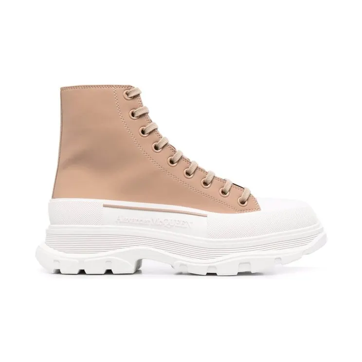 Alexander McQueen Tread Slick Boot Beige White (633900WHZ622618)