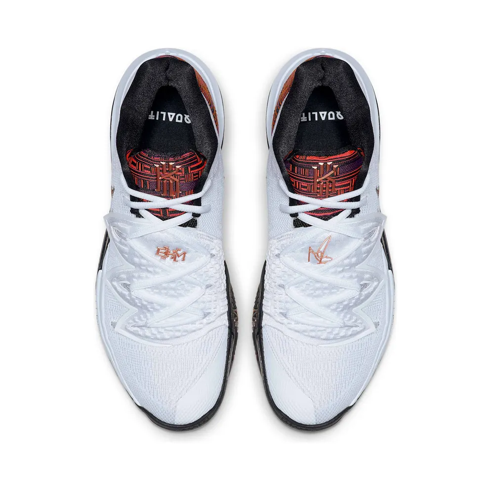 Nike Kyrie 5 BHM (2019) White/Metallic Gold-Black (BQ6237-100)