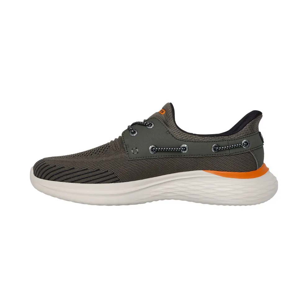 Skechers Slip-ins Relaxed Fit: Lawson – Parasail – Olijf (211108 OLV)