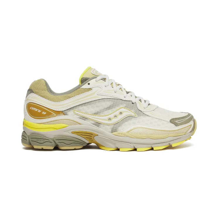SAUCONY ProGrid Omni 9 Distract “Ivory / Moss” (S71004-3)