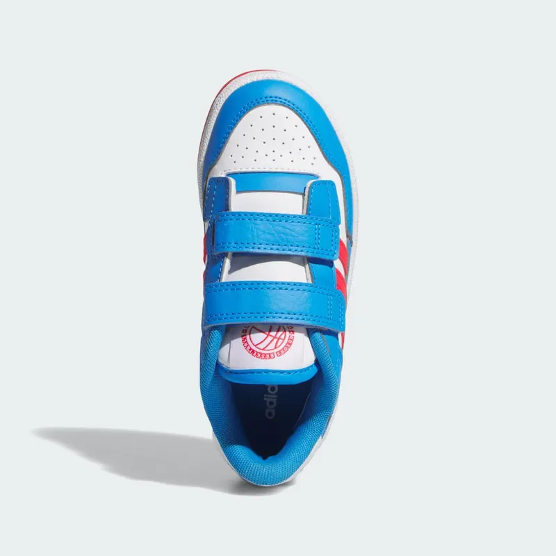 Adidas Rapid Court Kids Lucid Ray Blue / Pure Ruby / Cloud White (JS4765)