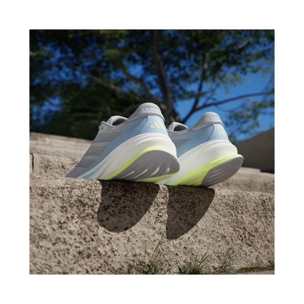Adidas Supernova Rise 2 Running Shoes Grey Two / Matte Silver / Hi-Res Yellow (IH8708)