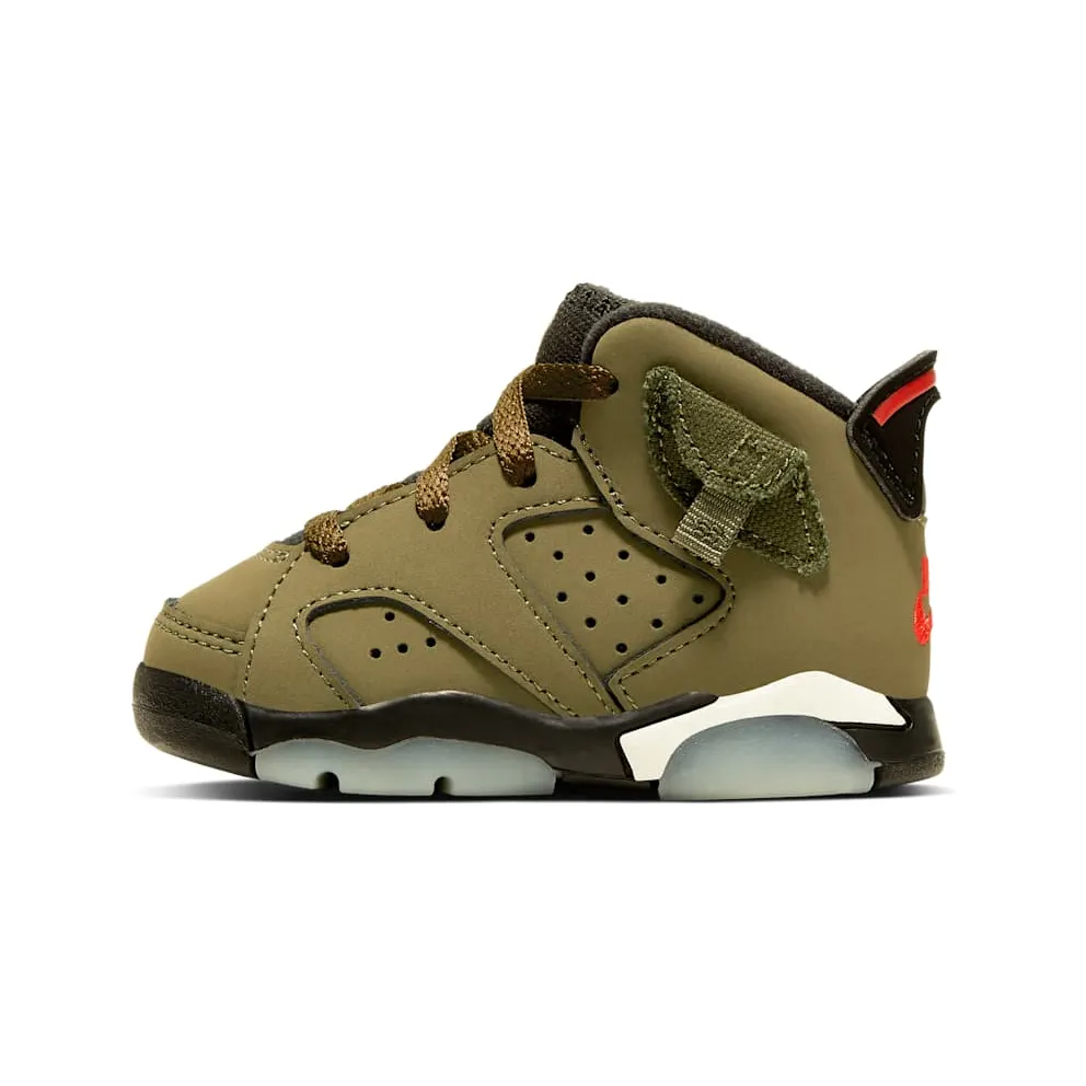 Air Jordan x Travis Scott Cactus Jack Nike AJ VI 6 ‘Medium Olive’ (TD) (2019) (CQ3567-200)