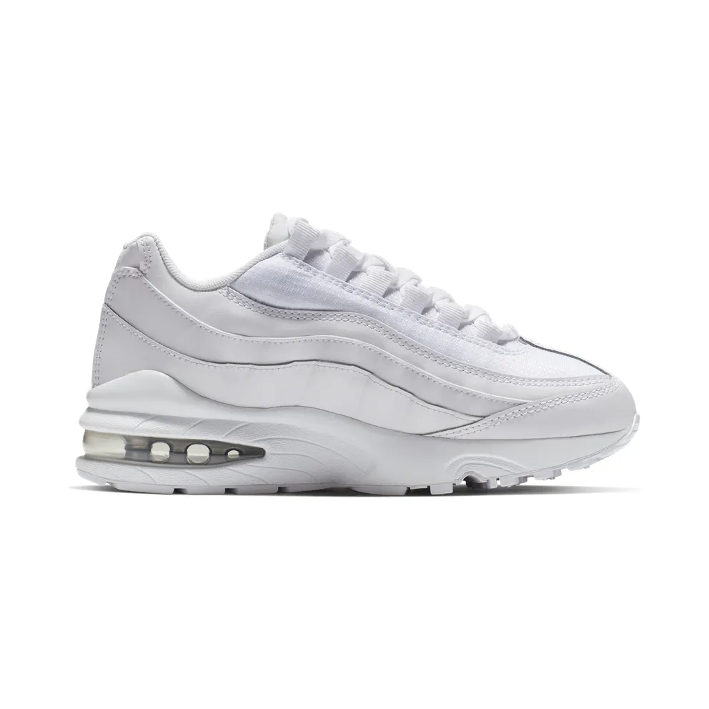 Nike Air Max 95 White Metallic Silver (GS) White/Metallic Silver (905348-104)