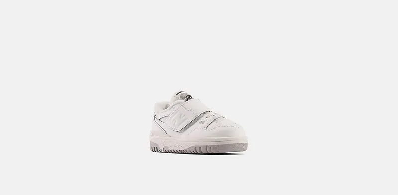 New Balance 550 Bungee Lace Strap White Grey (IHB550PB)