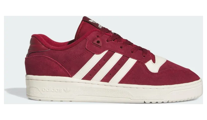 adidas Rivalry Low Schuh Collegiate Burgundy / Cloud White / Collegiate Burgundy (IE7208)