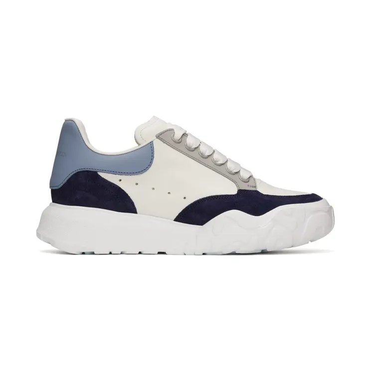 Alexander McQueen White & Blue Court 8910 WH/DA.N./EGG./T (705117WIAAX)