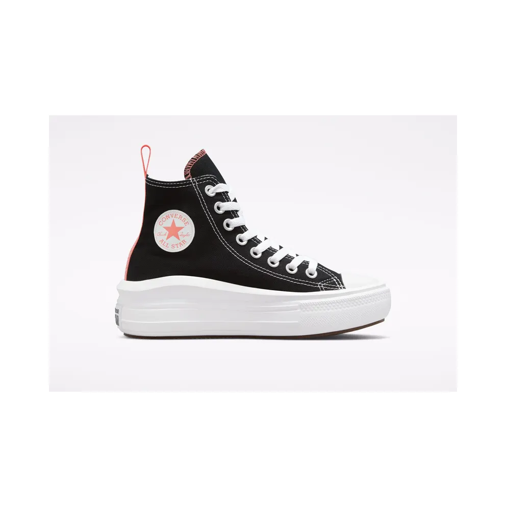 Converse Chuck Taylor All Star Move Platform Black/pink Salt/White