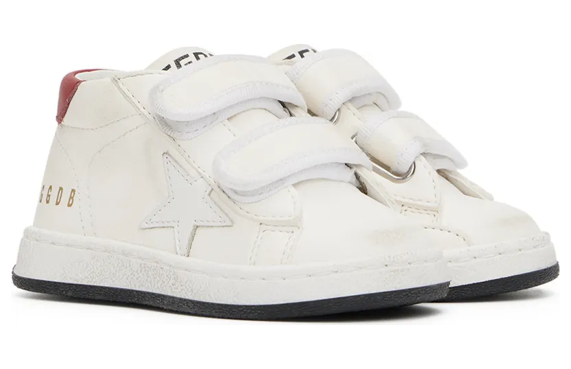 Golden Goose Baby White June Sneakers (GJF00386.F003321.10350) (4)